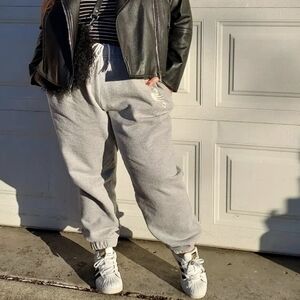 Good American gray Scorpio sweatpants jogger sz  4 XL XLP